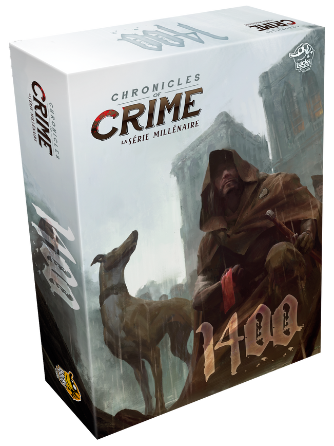 Boîte du jeu Chronicles of Crime : la série millénaire - 1400