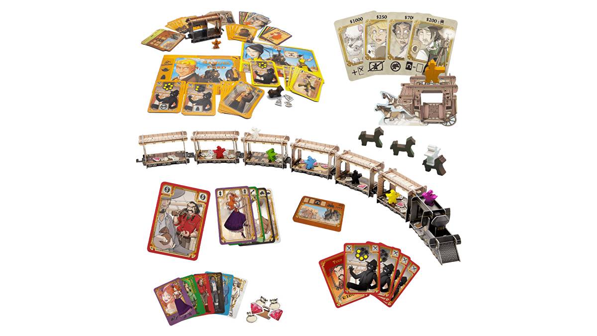 Présentation du jeu Colt Express - Big Box