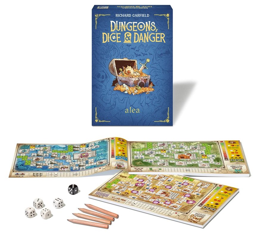 Présentation du jeu Dungeons, Dice & Danger (VA)