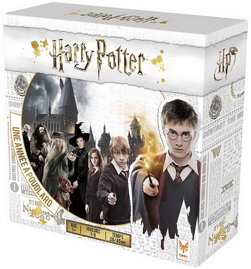 Boîte du jeu Harry Potter - Une année à Poudlard