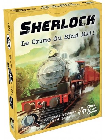 Boîte du jeu Sherlock - Q System: Le Crime du Sind Mail