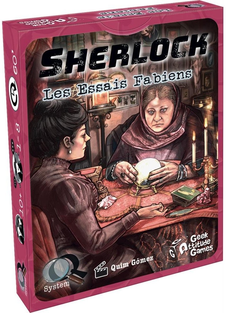 Boîte du jeu Sherlock - Q System: Les essais Fabiens