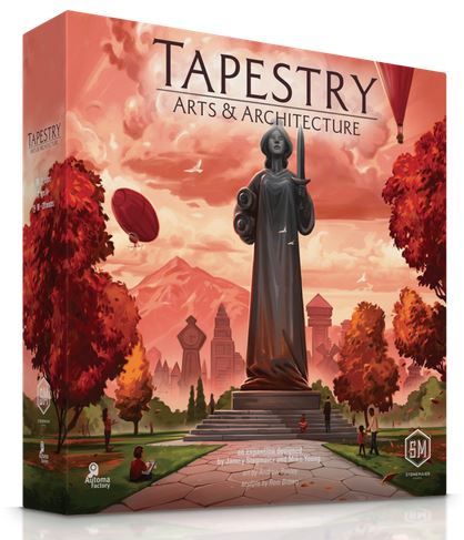 Boîte du jeu Tapestry - Arts & Architecture (ext)