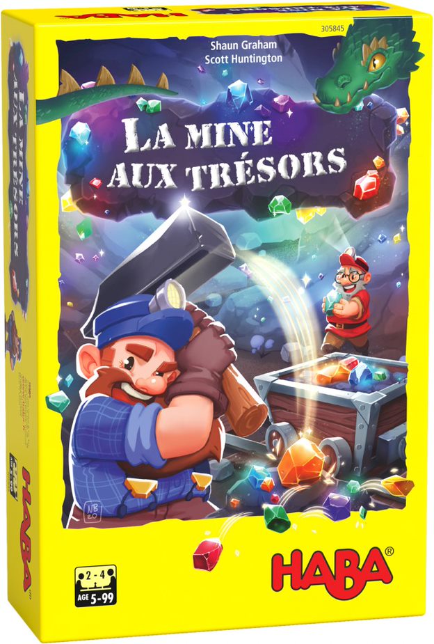 Boîte du jeu La mine aux trésors (VF)