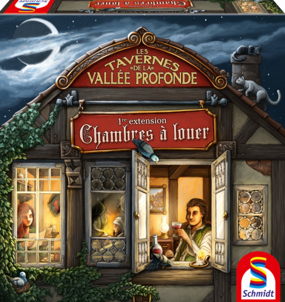 Boîte du jeu Les Tavernes de la Vallée Profonde - Chambre à louer (ext)