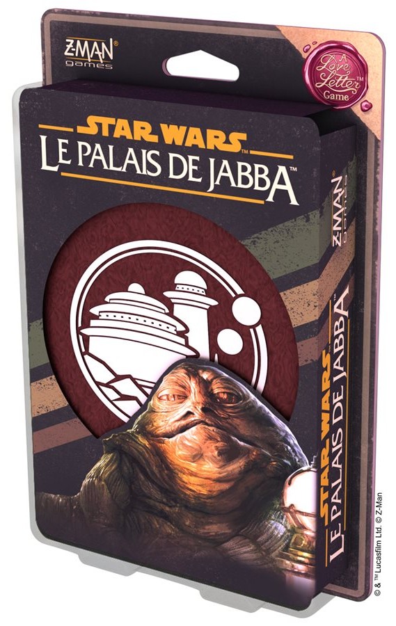Boîte du jeu Star Wars - Le Palais de Jabba - Un jeu Love Letter