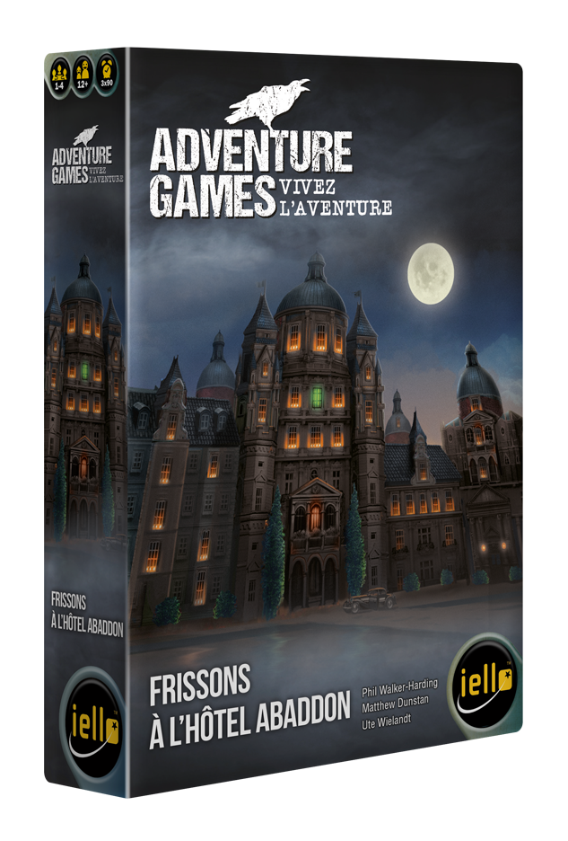 Boîte du jeu Adventure Games - Frissons à l'Hotel Abaddon