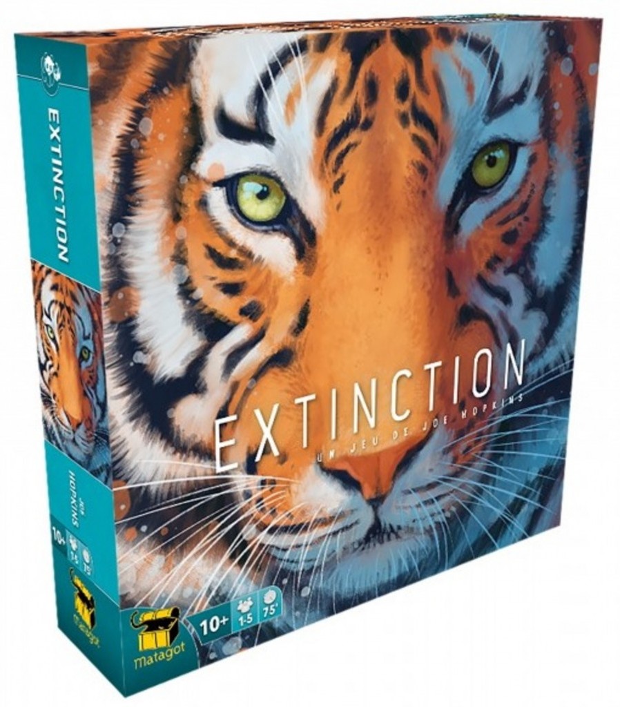 Boîte du jeu Extinction - Tigre