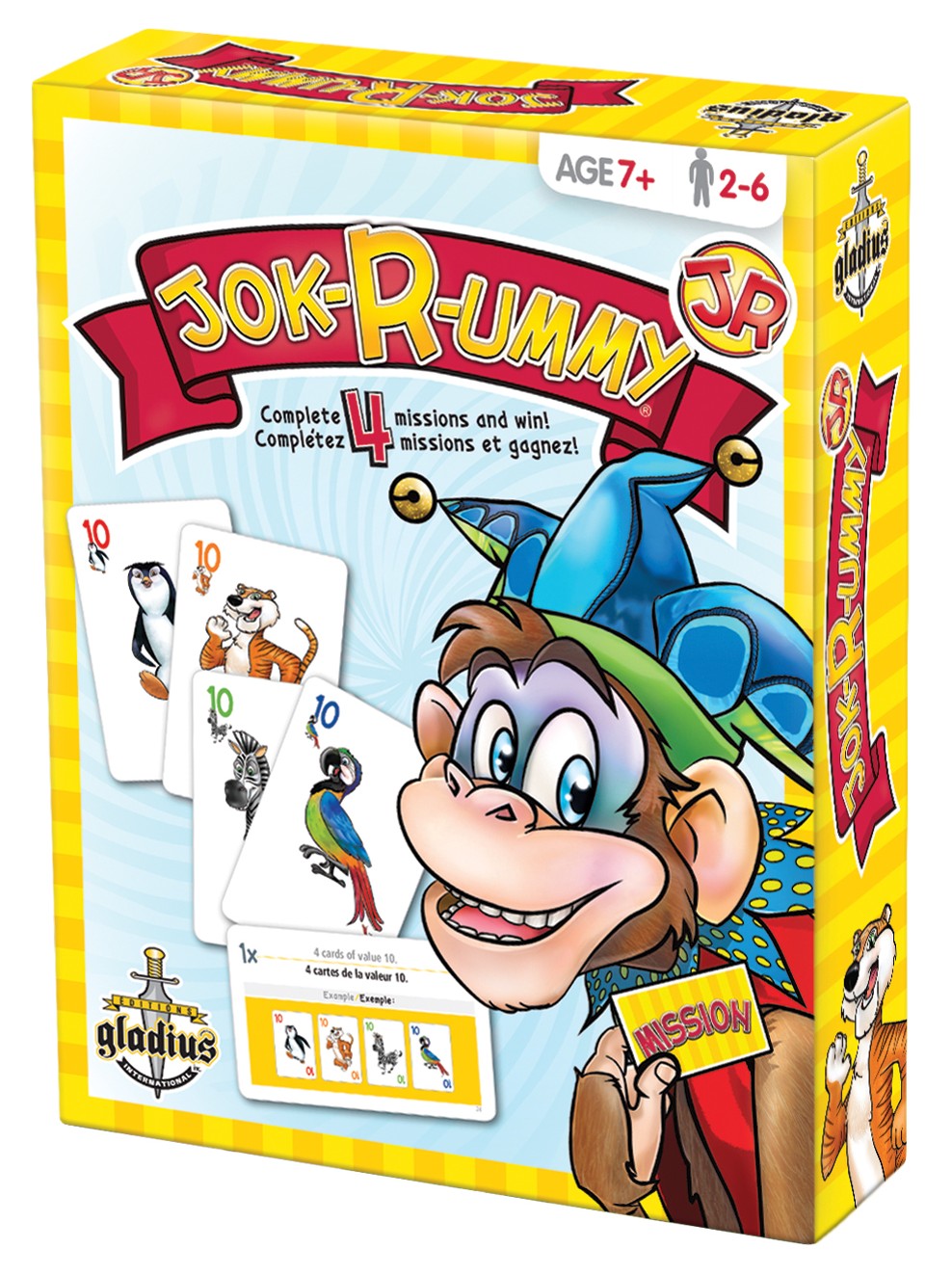 Boîte du jeu Jok-R-ummy - Jr (Boîte Verticale)