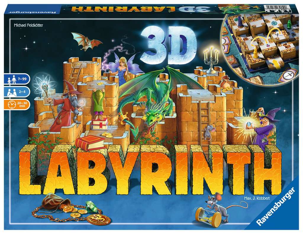 Boîte du jeu Labyrinth - 3D