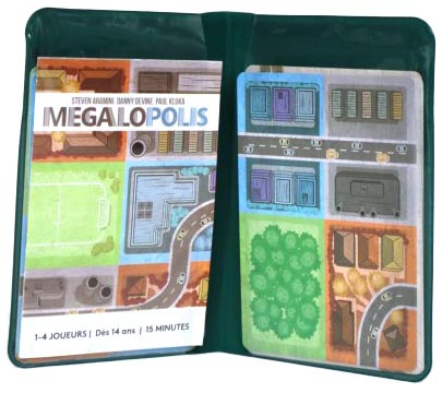 Boîte du jeu Mégalopolis (anciennement connu sous le nom Sprawlopolis)