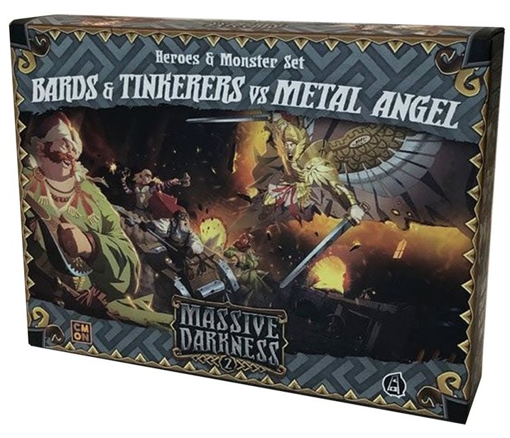 Boîte du jeu Massive Darkness 2 - Bardes & Ingénieurs VS Anges Du Métal (ext) (VF)