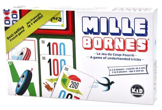 Boîte du jeu Mille Bornes - Classique (ML)