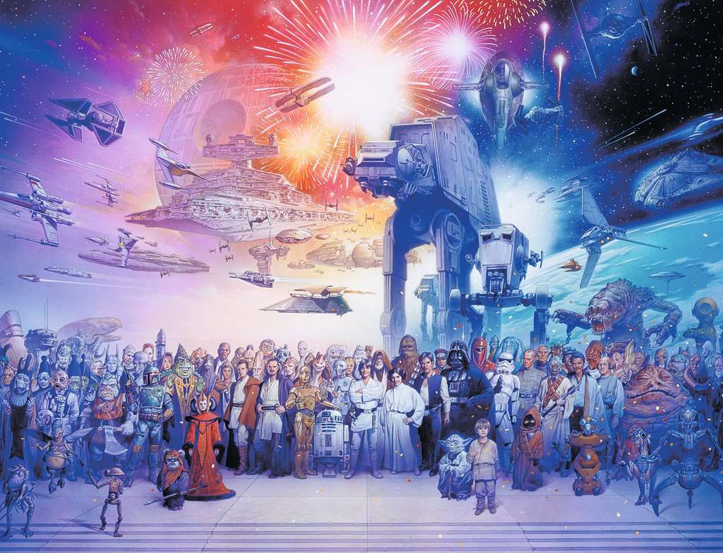 L’univers Star Wars (2000 pièces) – Ravensburger