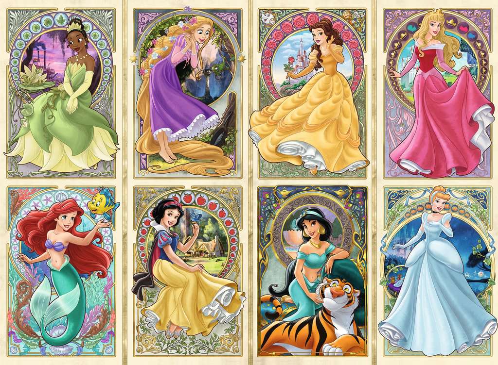Art Nouveau Princess (1000 pièces) – Ravensburger