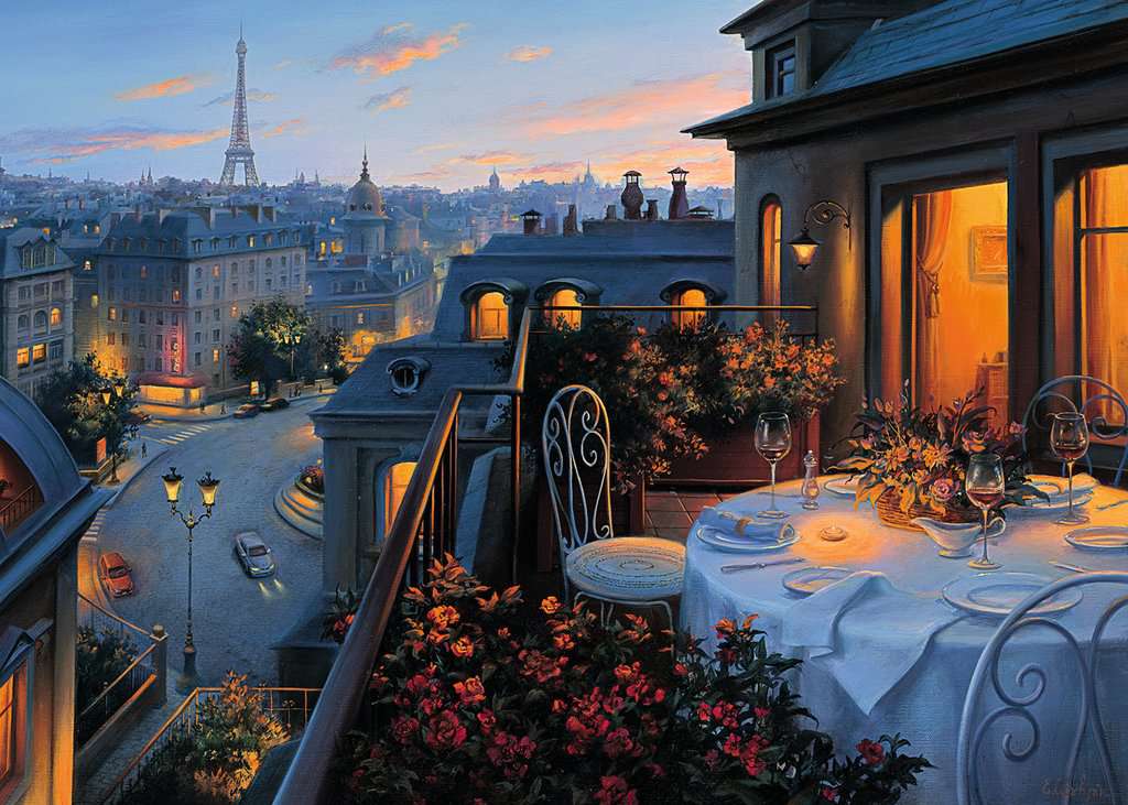 Balcon Parisien (1000 pièces) – Ravensburger