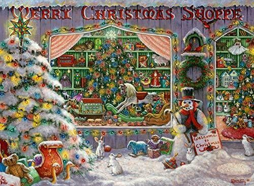 Boîte du casse-tête La Boutique de Noël (500 pièces) - Ravensburger