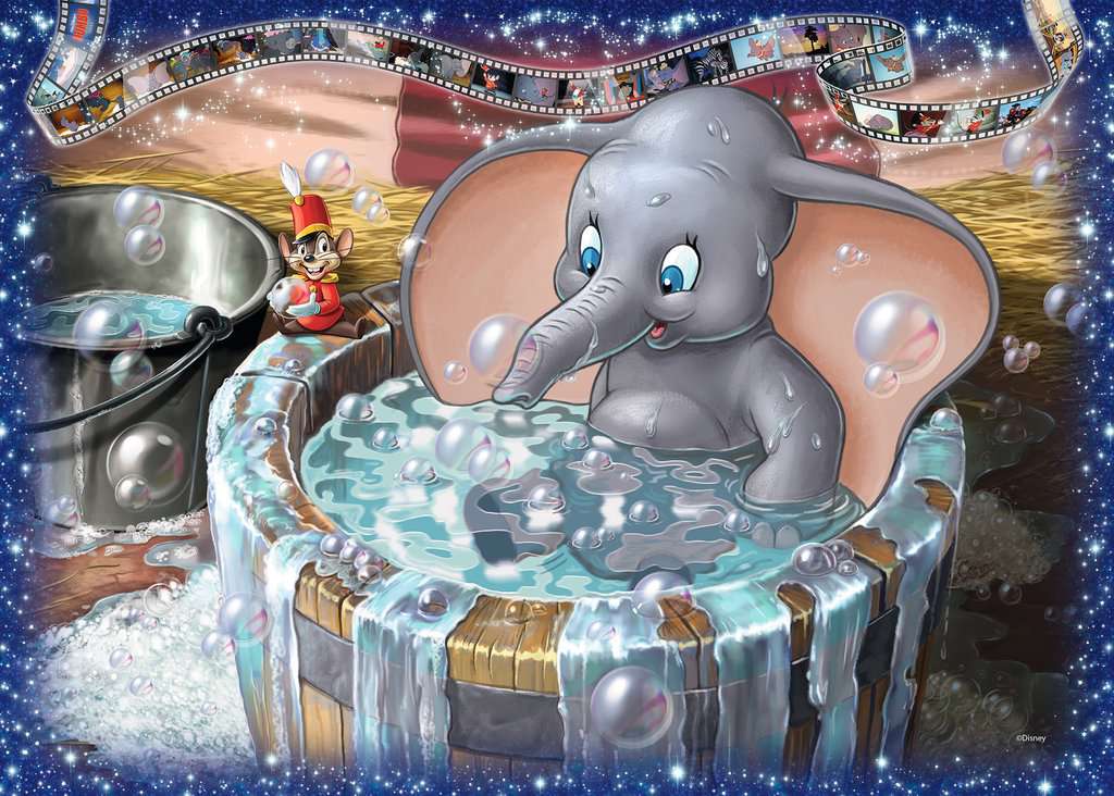 Boîte du casse-tête Dumbo (1000 pièces) - Ravensburger