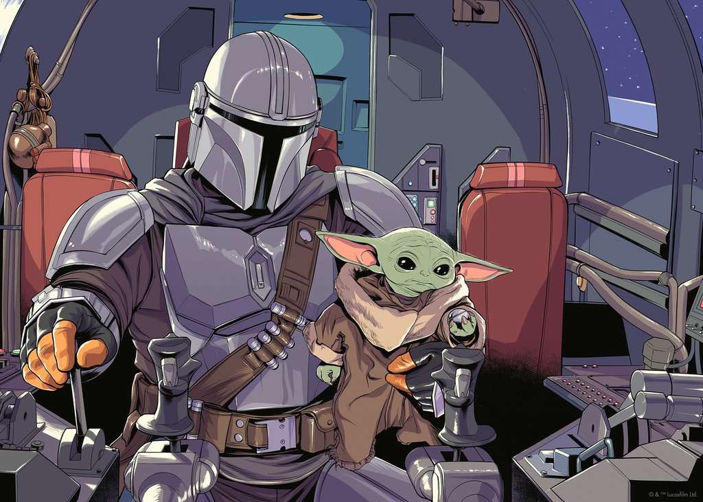 Star Wars – The Mandalorian (1000 pièces) – Ravensburger