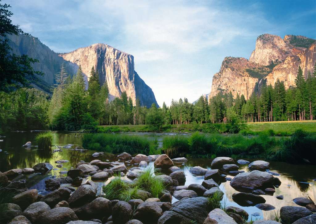 Boîte du casse-tête Vallée de Yosemite (1000 pièces) - Ravensburger