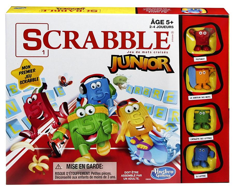 Boîte du jeu Scrabble - Junior (VF)