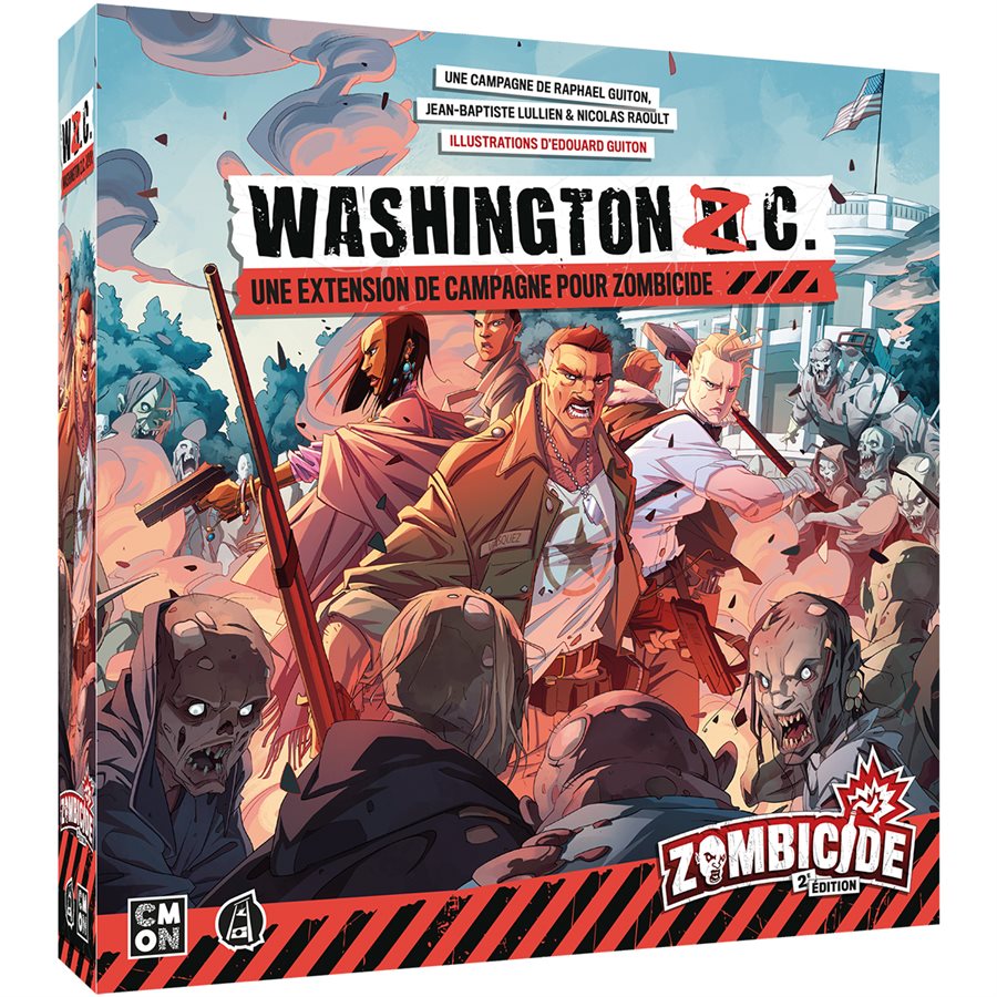 Boîte du jeu Zombicide - 2e Édition: Washington Z.C. (ext) (VF)