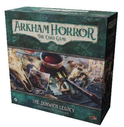 Boîte du jeu Arkham Horror LCG: The Dunwich Legacy Investigator (expansion)