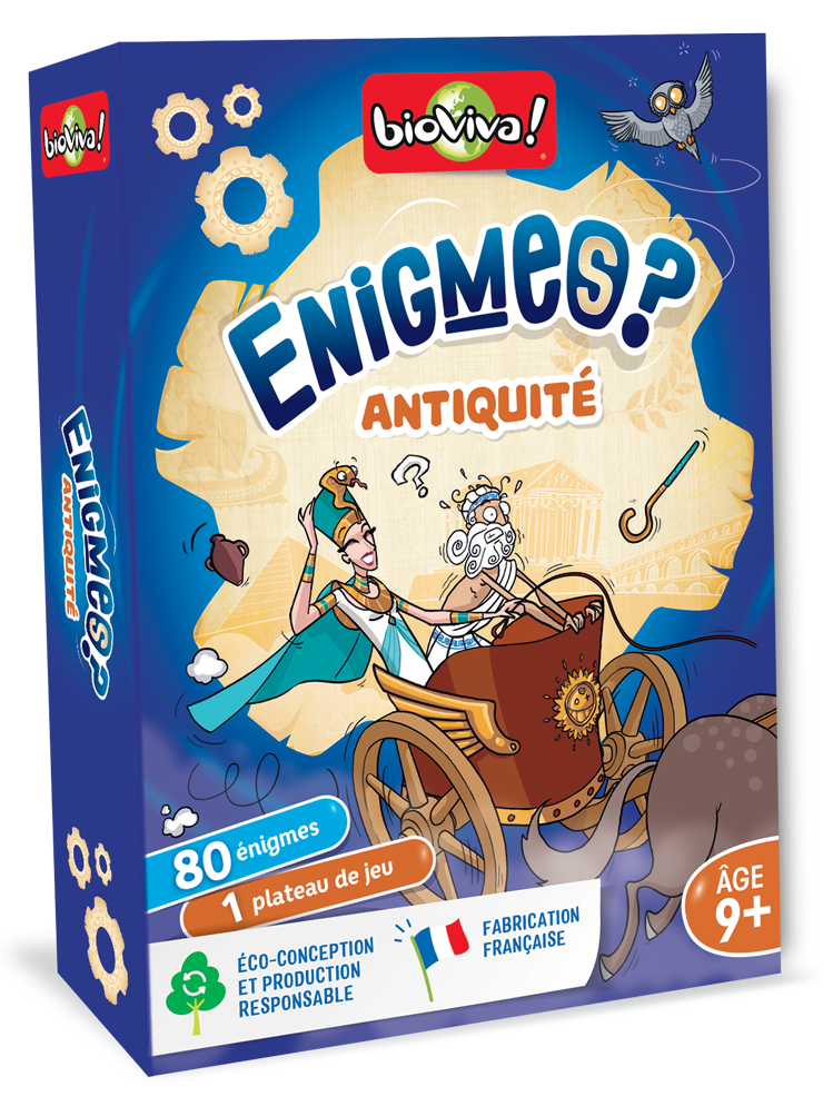 Boîte du jeu Enigmes - Antiquité