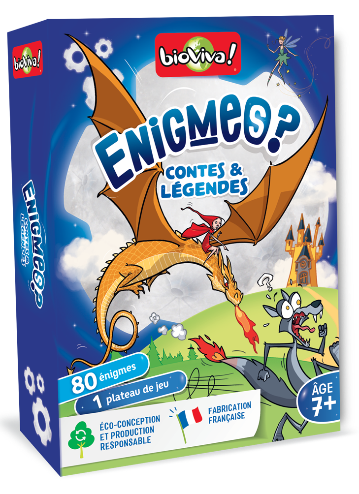 Boîte du jeu Enigmes - Contes & Légendes