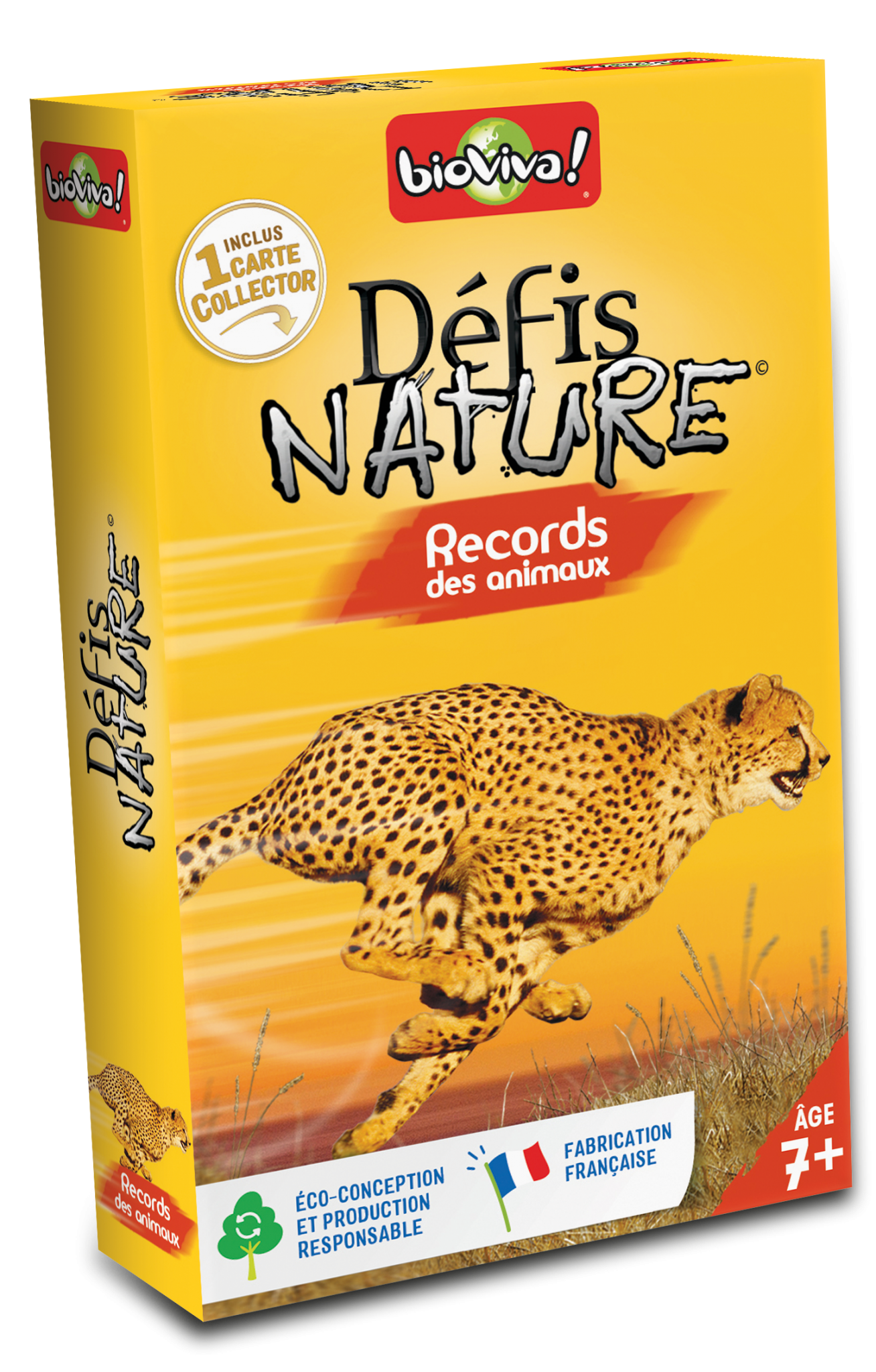 Boîte du jeu Défis Nature : Records des Animaux