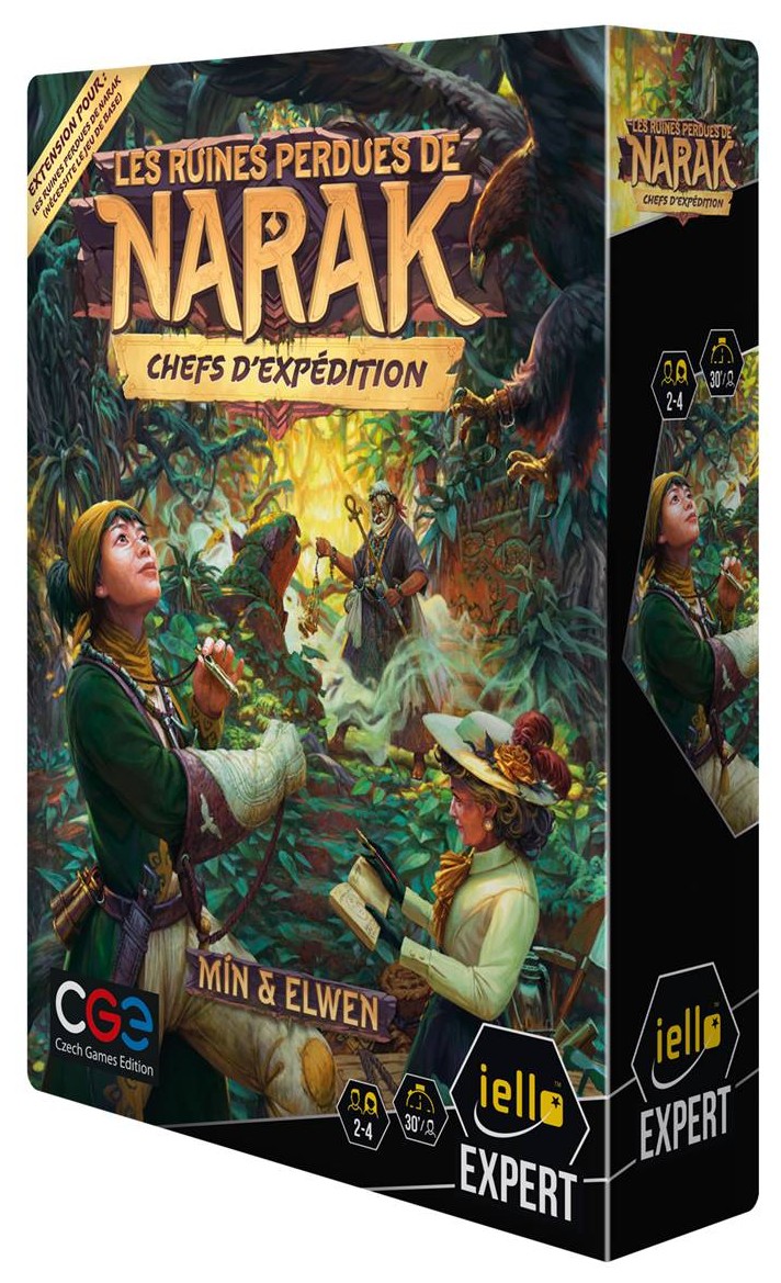 Boîte du jeu Les Ruines Perdues de Narak - Chefs d'expédition (ext)