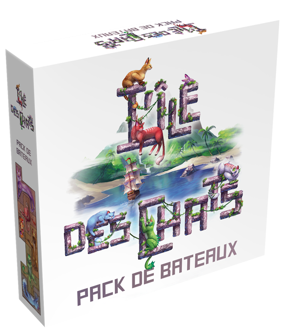 Boîte du jeu L'Île des chats - Pack de Bateaux (ext)