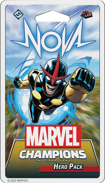 Boîte du jeu Marvel Champions - Le Jeu de Cartes: Nova (ext)