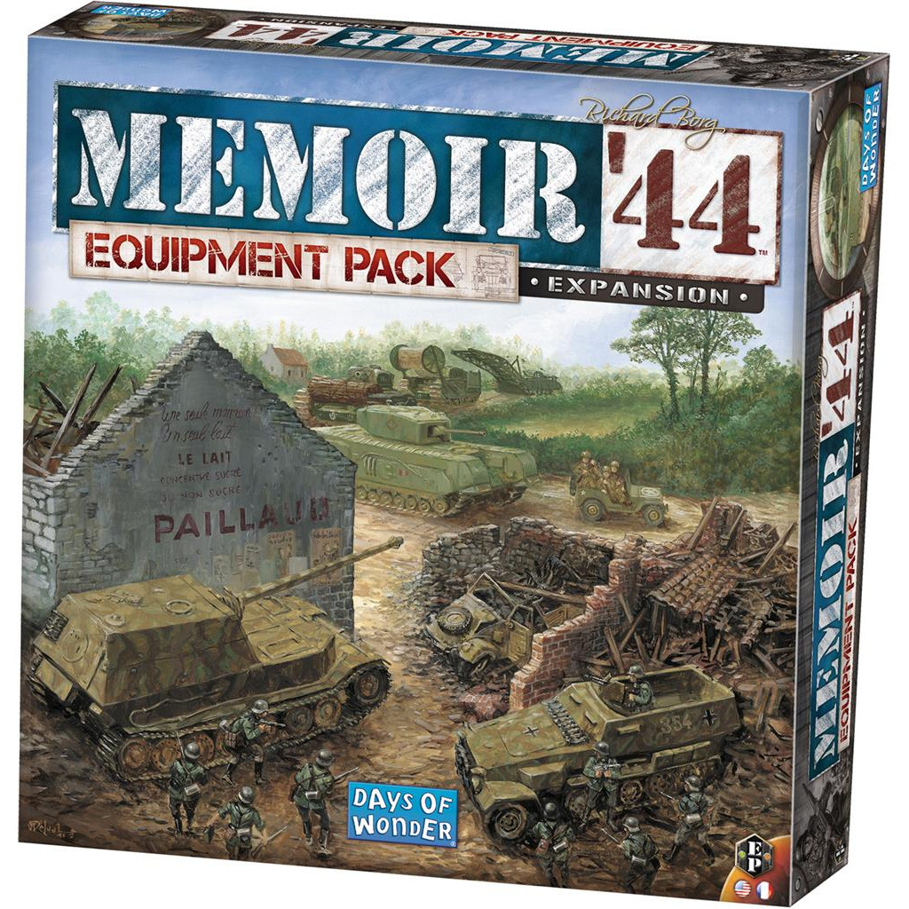 Boîte du jeu Mémoire 44 - Equipment Pack (ext) (ML)