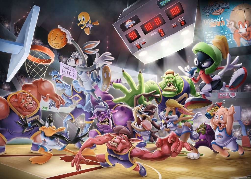 Space Jam: Smash Final (1000 pièces) – Ravensburger