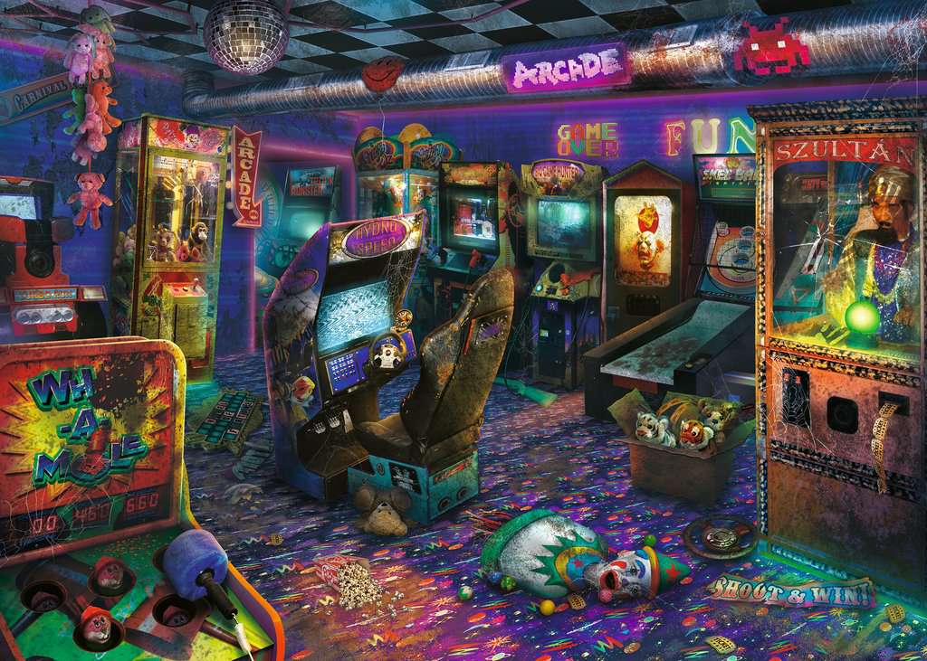 Arcade à l’abandon (1000 pièces) – Ravensburger