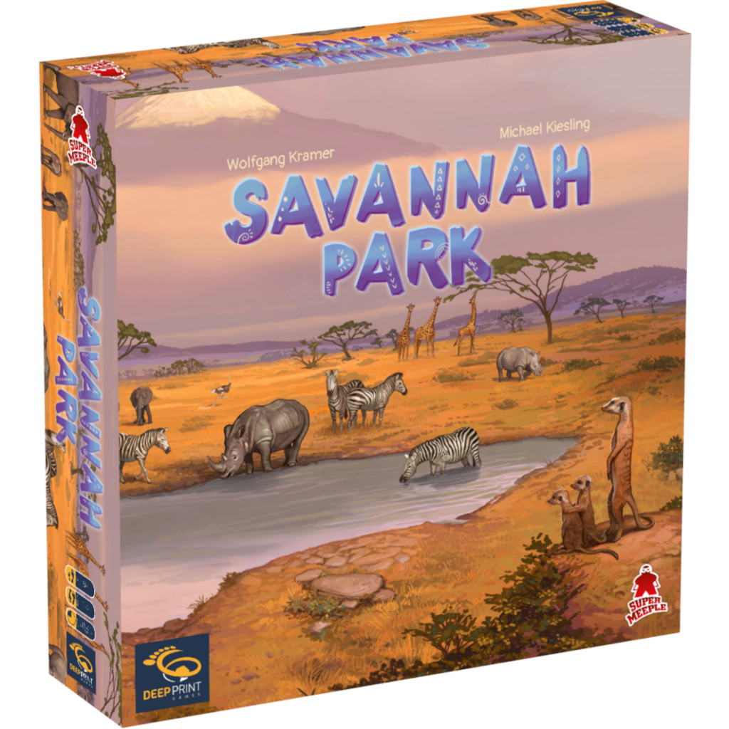 Boîte du jeu Savannah Park (VF)