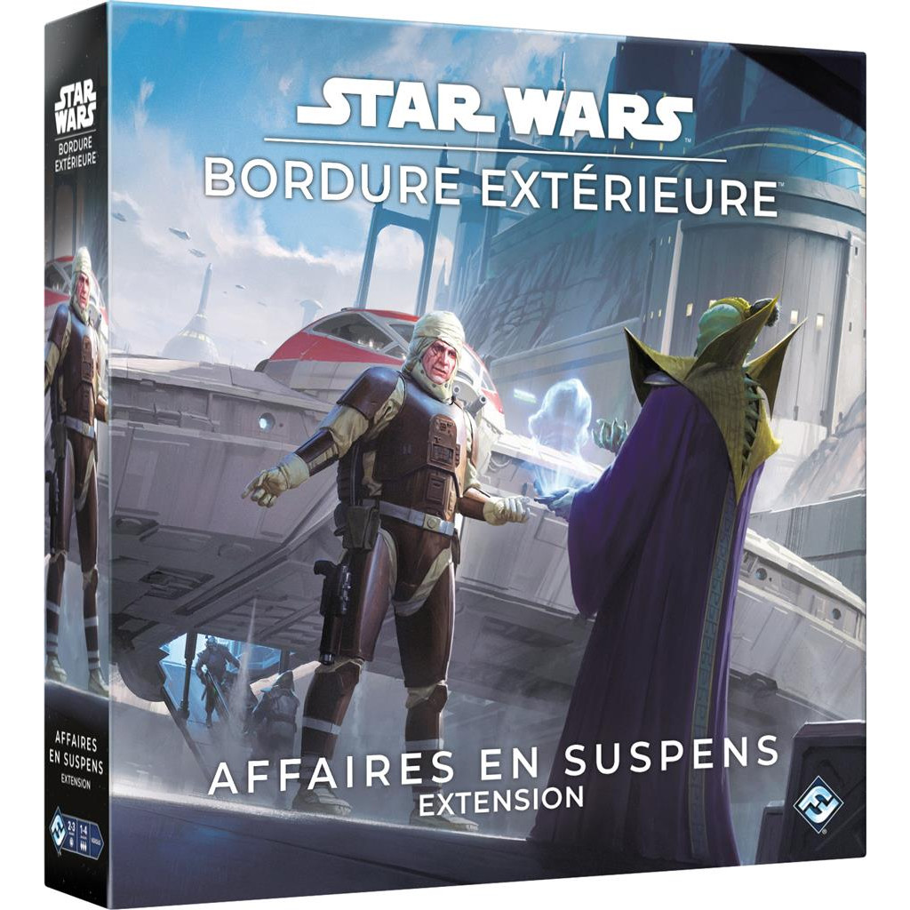 Boîte du jeu Star Wars: Bordure Extérieure - Affaires en suspens (ext)