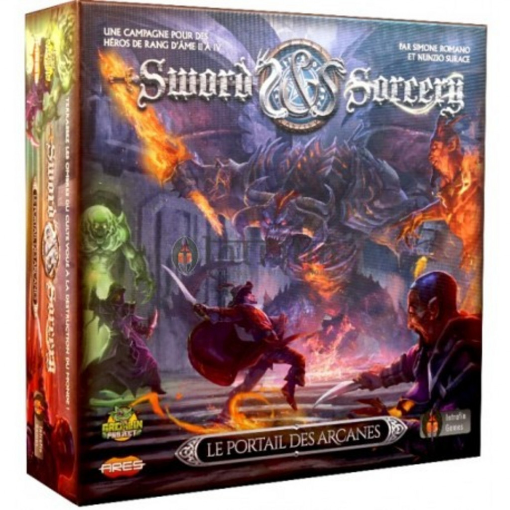 Boîte du jeu Sword & Sorcery: Le Portail des Arcanes (ext)