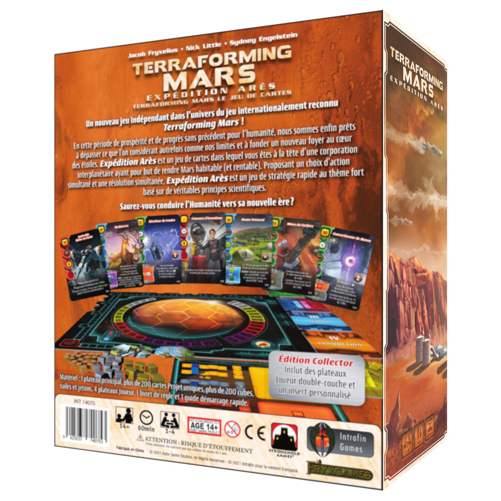 Présentation du jeu Terraforming Mars - Le Jeu de Cartes - Expédition Arès