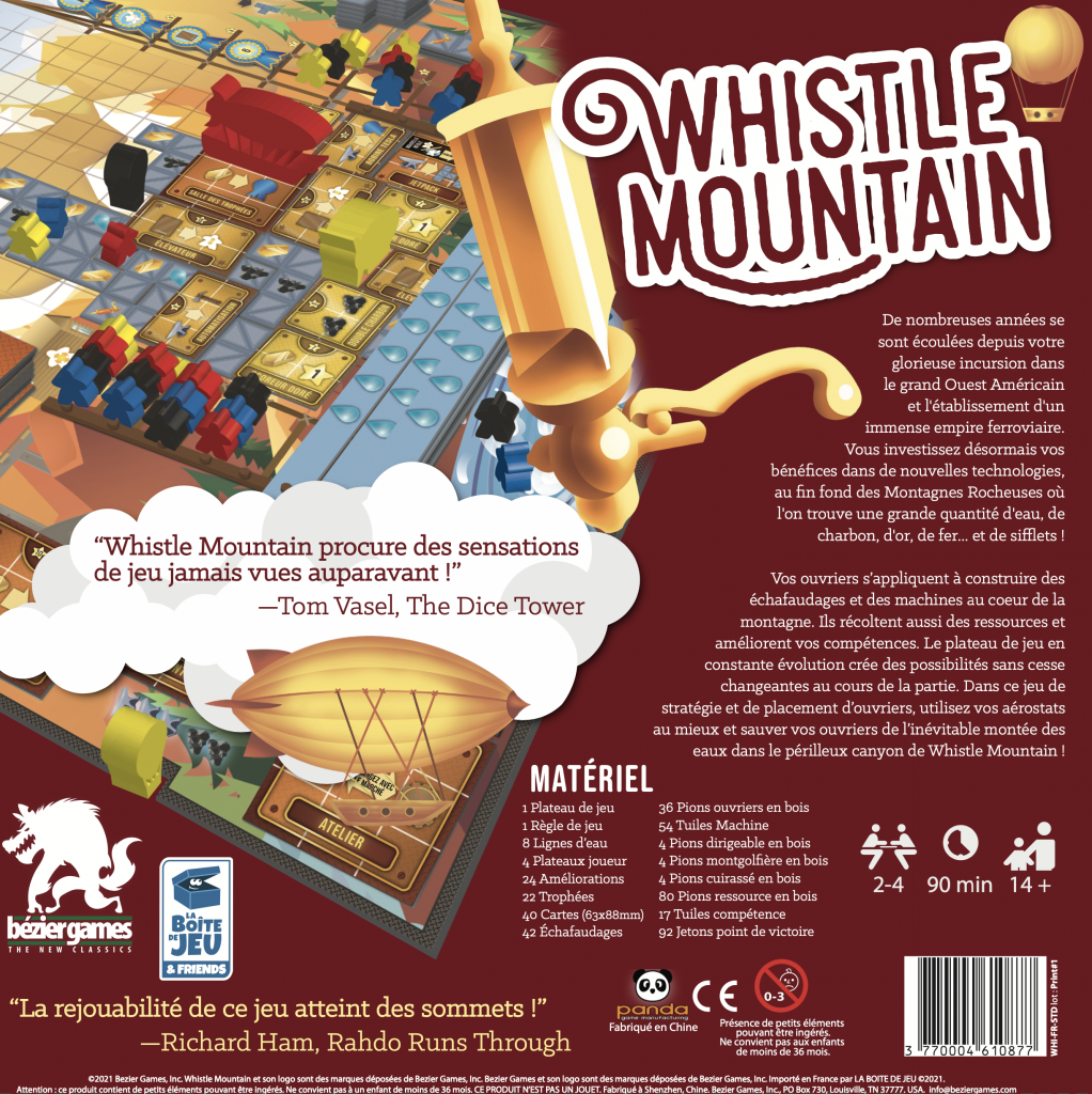 Présentation du jeu Whistler Mountain (VF)