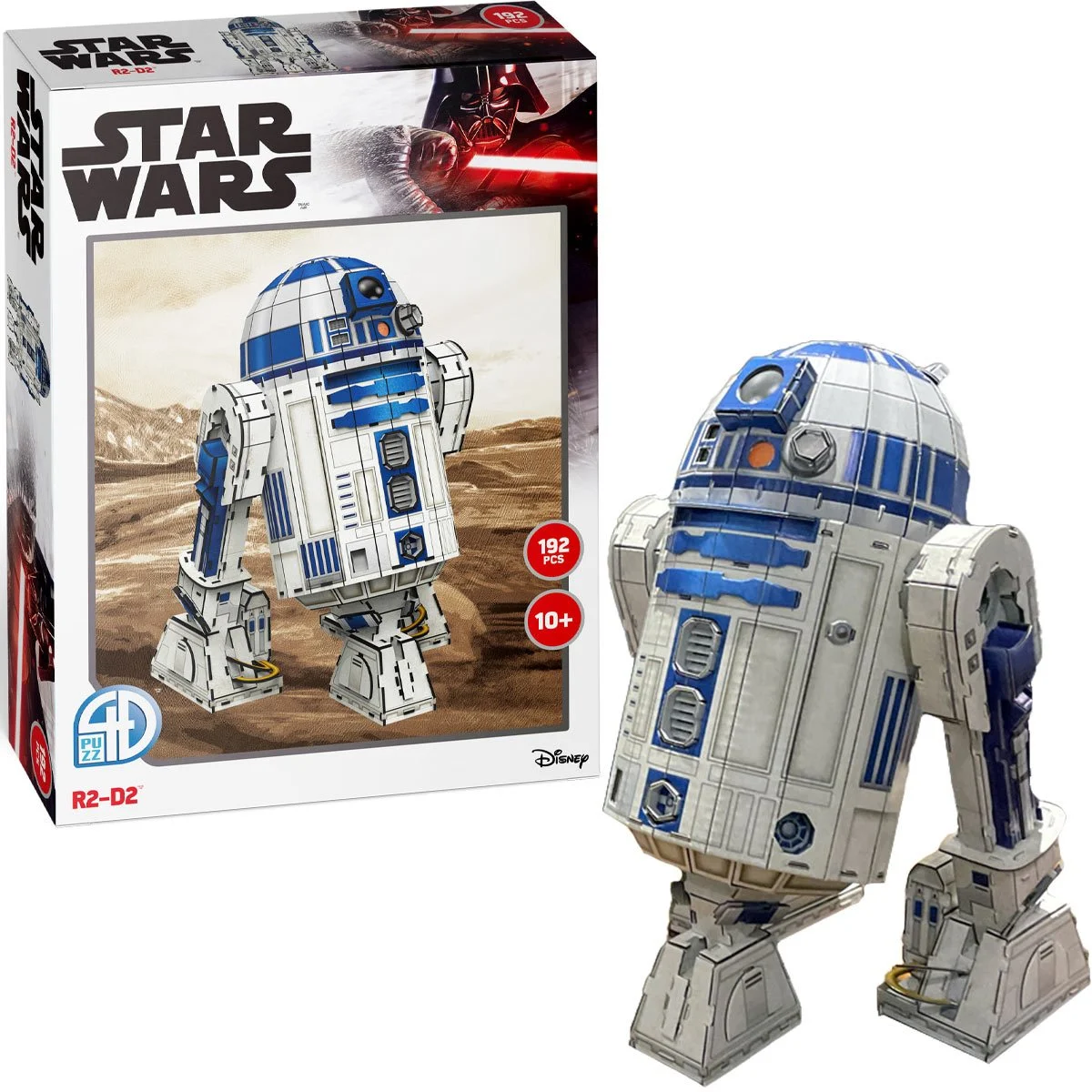 Boîte du casse-tête Star Wars R2D2 (192 pièces) 3D - 4D Brands