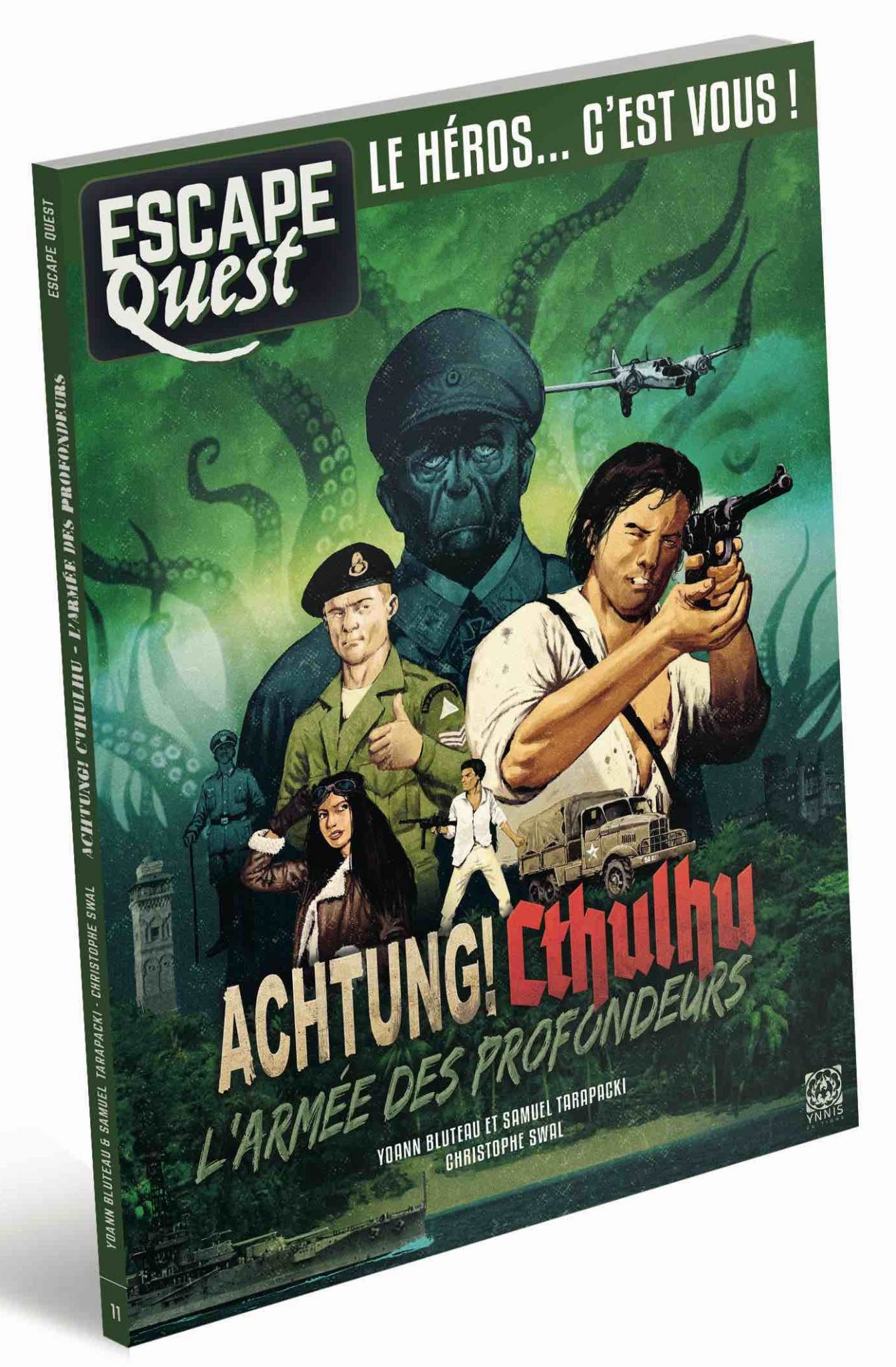 Boîte du jeu Escape Quest 11 – Achtung! Cthulhu – L’armée des profondeurs