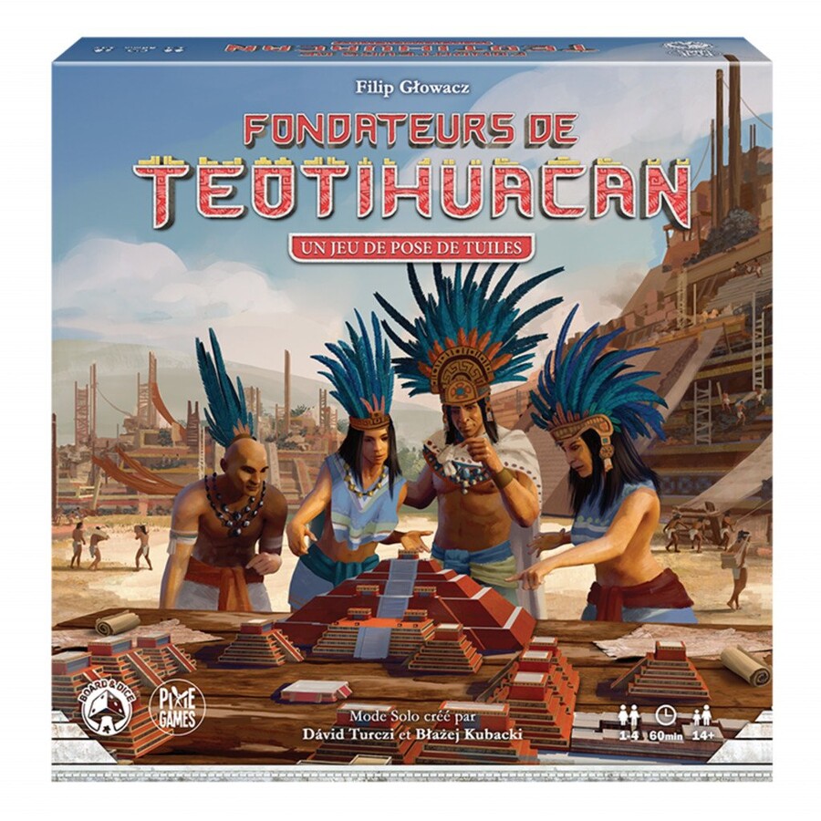 Boîte du jeu Fondateurs de Teotihuacan