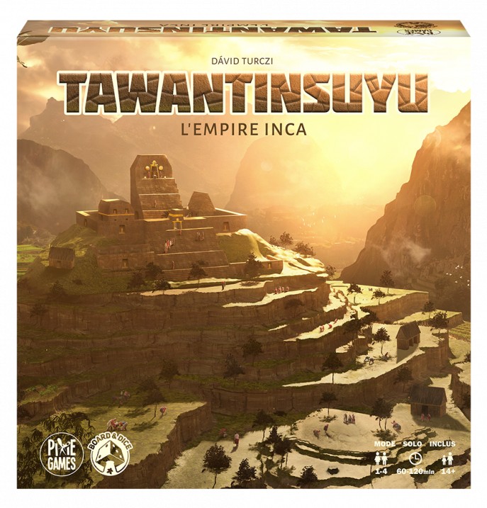 Boîte du jeu Tawantinsuyu: L'Empire Inca (VF)