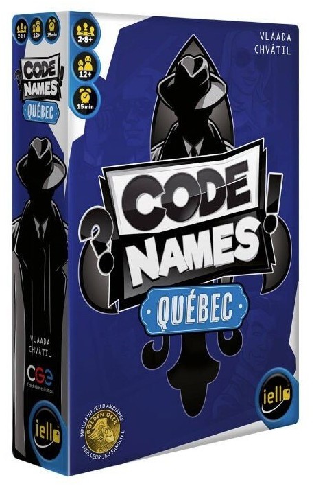 Boîte du jeu Codenames Québec