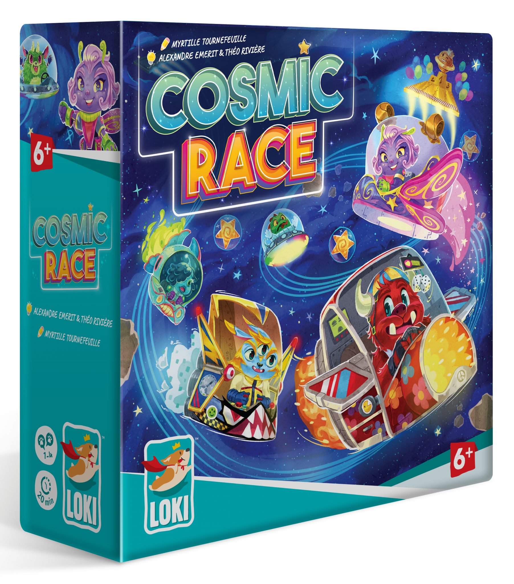 Boîte du jeu Cosmic Race (ML)