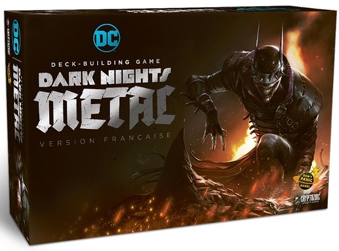 Boîte du jeu DC Comics Deck Building Game - Dark Nights Metal (VF)