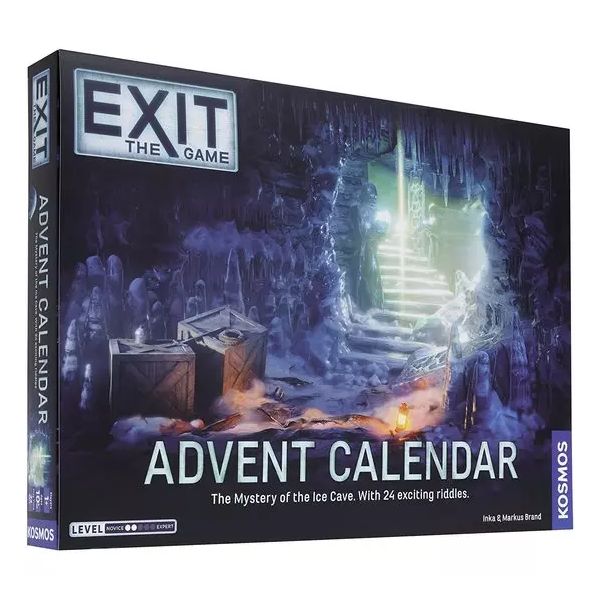 Boîte du jeu Exit - Calendrier de l'avent - La Grotte Glacée