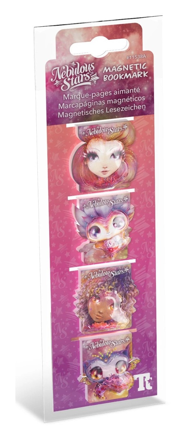 Nebulous Stars – Marque-Pages Aimantés (Rose)